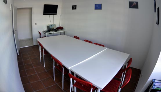 Sala de aulas pequena Sala de aulas pequena